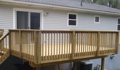 16x12 treated deck