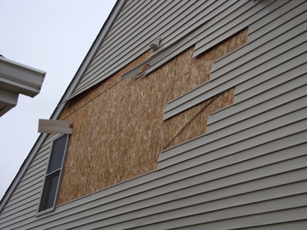 blown siding
