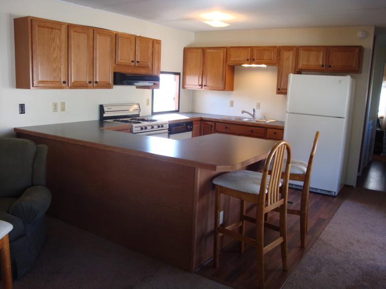 water damage kitchen rebuild